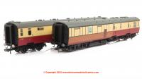 R40470 Hornby BR Kitchen and Buttery Car & Composite Restaurant - White Horse 7833 Twin pack - Era 4